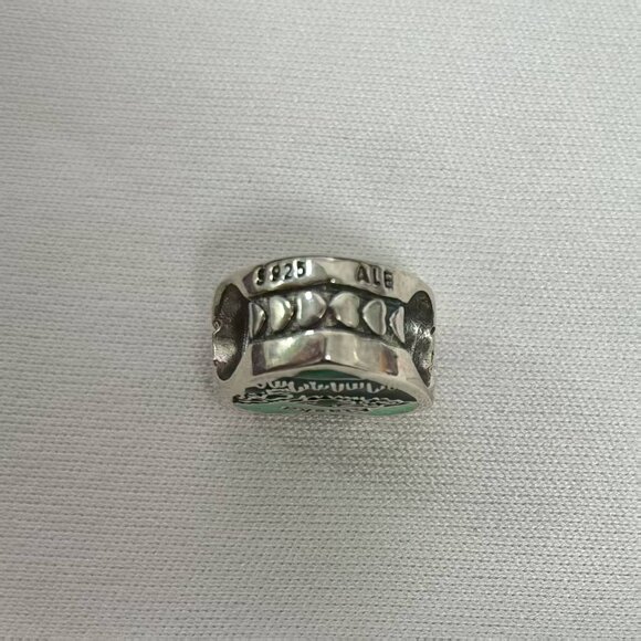 Pandora Alaska Exclusive Travel Heart Charm Pendant, S925 Silver Jewelry - Picture 3 of 4